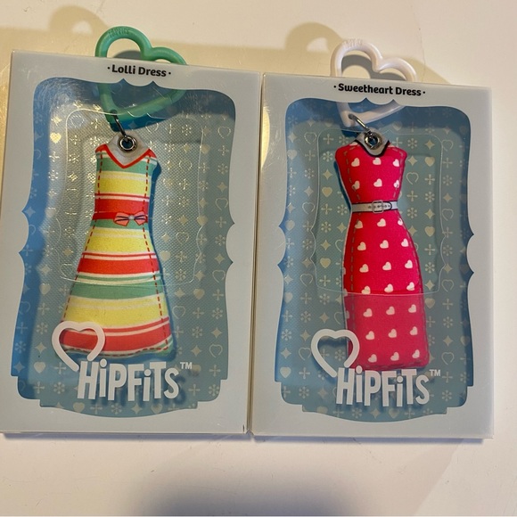 Hipfits backpack fob, pair of 2 NIP, soft and squishy. Soothing to hold - Picture 1 of 3
